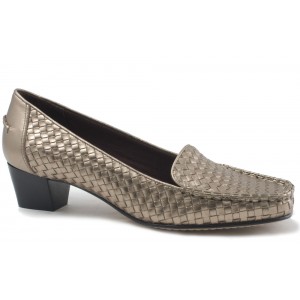 Trotters Heloise Pewter Metal at DesignerShoes.com