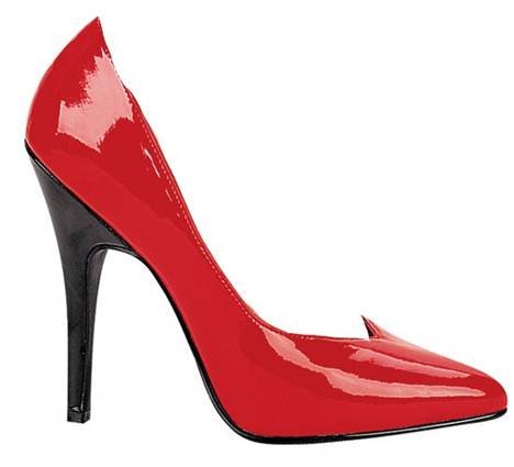 Ellie Brande Red W Black at DesignerShoes.com