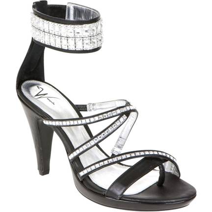 Montaege Talani Black w. Crystals at DesignerShoes.com