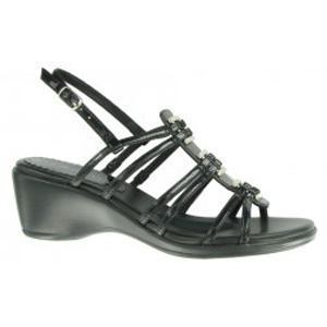 Bella Vita Deidre Black Patent platform sandal.  $46.54.